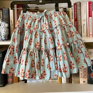 Pink Chicken New York Ruffled Skirt 8